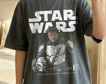 Vintage Mandalorian Shirt Din Djarin Star Wars Shirt This Is The Way Shirt Pedro Pascal Star Wars Disneyland Tee Disneyworld Mandalorian tee