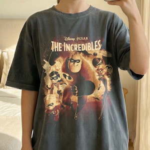 Vintage Pixar Incredibles Shirt: Disney Family Shirts, Mr. Incredible Shirt, Elastigirl Shirt, Violet Dash Tee, Disneyworld Jack Jack Tee