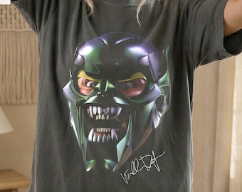 Camiseta vintage de Spiderman y el Duende Verde Camiseta del Duende Verde Camiseta de Spiderman Disney Camiseta de villanos de Spiderman y el Duende Verde Camiseta de Willem Dafoe