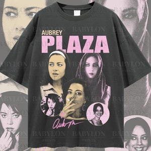 Oversized Aubrey Plaza Vintage T Shirt - Aubrey Plaza T shirt,Aubrey Plaza Merch,Aubrey Plaza Sweatshirt, Rio Vidal Death T Shirt Agatha