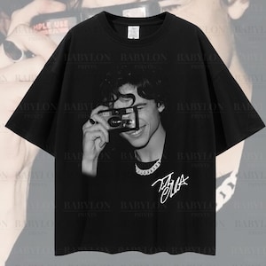 ティモシー・シャラメ　非売品・グッズ いろいろTimothee Chalamet Timothee chalamet shirt - Etsy 日本