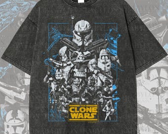 Oversized Star Wars Clone Wars Shirt Captain Rex Tee Star Wars Shirt Disneyland Trip Clone Trooper 501st Shirt The Bad Batch Star Wars Tee