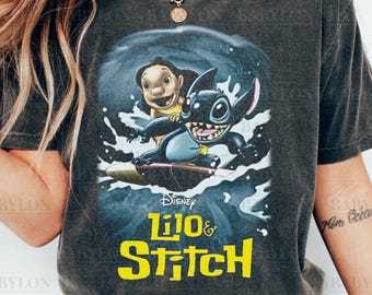 Vintage Lilo and Stitch Shirt, Disney Stitch Shirt, Baby Stitch Tee, Funny Stitch Shirt, Disney Lilo Stitch Shirt, Lilo and Stitch Movie Tee