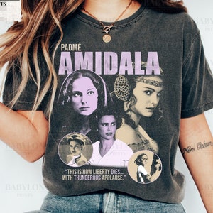 Padme Amidala Star Wars T Shirt | Revenge of the Sith Sweatshirt Disneyland shirt shirt Star Wars Movie Gift Queen Amidala T Shirt for her