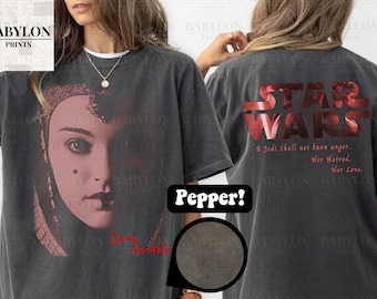 Padme Amidala Star Wars T Shirt Sweatshirt Hoodie Attack of the clones shirt Anakin Skywalker shirt Star Wars Logo Tee Queen Amidala