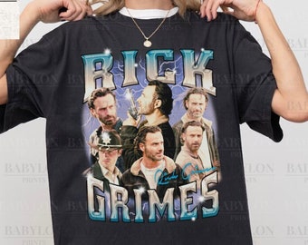 Rick Grimes Walking Dead Shirt, Sweatshirt, Hoodie Vintage TWD Shirt, Rick Grimes Walking Dead, Grimes Shirt, Carl Grimes, Graphic tee