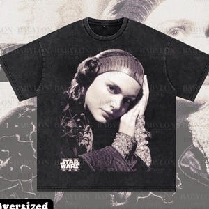 Oversized Padme Amidala Star Wars T Shirt Revenge of the Sith Disneyland shirt Prequel Star Wars Movie Gift Queen Amidala T-Shirt for her