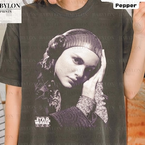 Vintage Padme Amidala Star Wars T Shirt Revenge of the Sith Disneyland shirt Retro Prequel Star Wars Movie Gift Queen Amidala TShirt for her