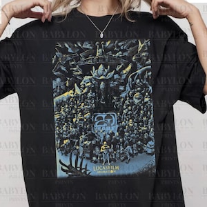 Vintage Star Wars Animation Shirt Clone Wars Tee Star Wars Rebels Fan Shirt Disneyland Trip Clone Trooper Shirt Bad Batch Star Wars Tee