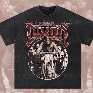 Oversized Daryl Dixon T Shirt The Walking Dead Shirt TWD Unisex Shirt Daryl Dixon Shirt, Rick Grimes tee, Walking Dead Norman Reedus Tee