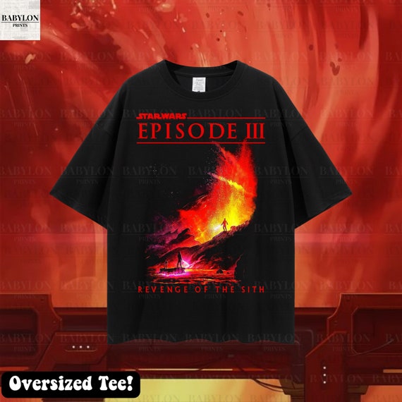 Vintage Star Wars Revenge of the Sith Shirt Oversized Anakin