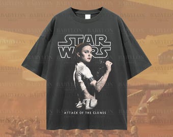 トップス STAR WARS - QUEEN AMIDALA - GOAT CREW Goat Crew Star Wars Queen Amidala Heavyweight T-Shirt Black