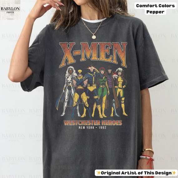 X-men Vintage Shirt: Marvel Xmen Mutants Tee, Marvel Comic Book T