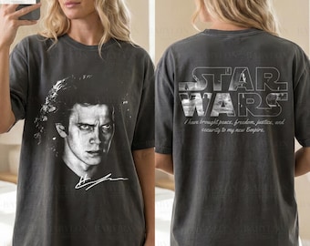 Vintage Anakin Revenge of the Sith Shirt: Anakin Skywalker Shirt, Darth Vader Tee, Retro Star Wars Movie Shirt, Revenge of the Sith Gifts