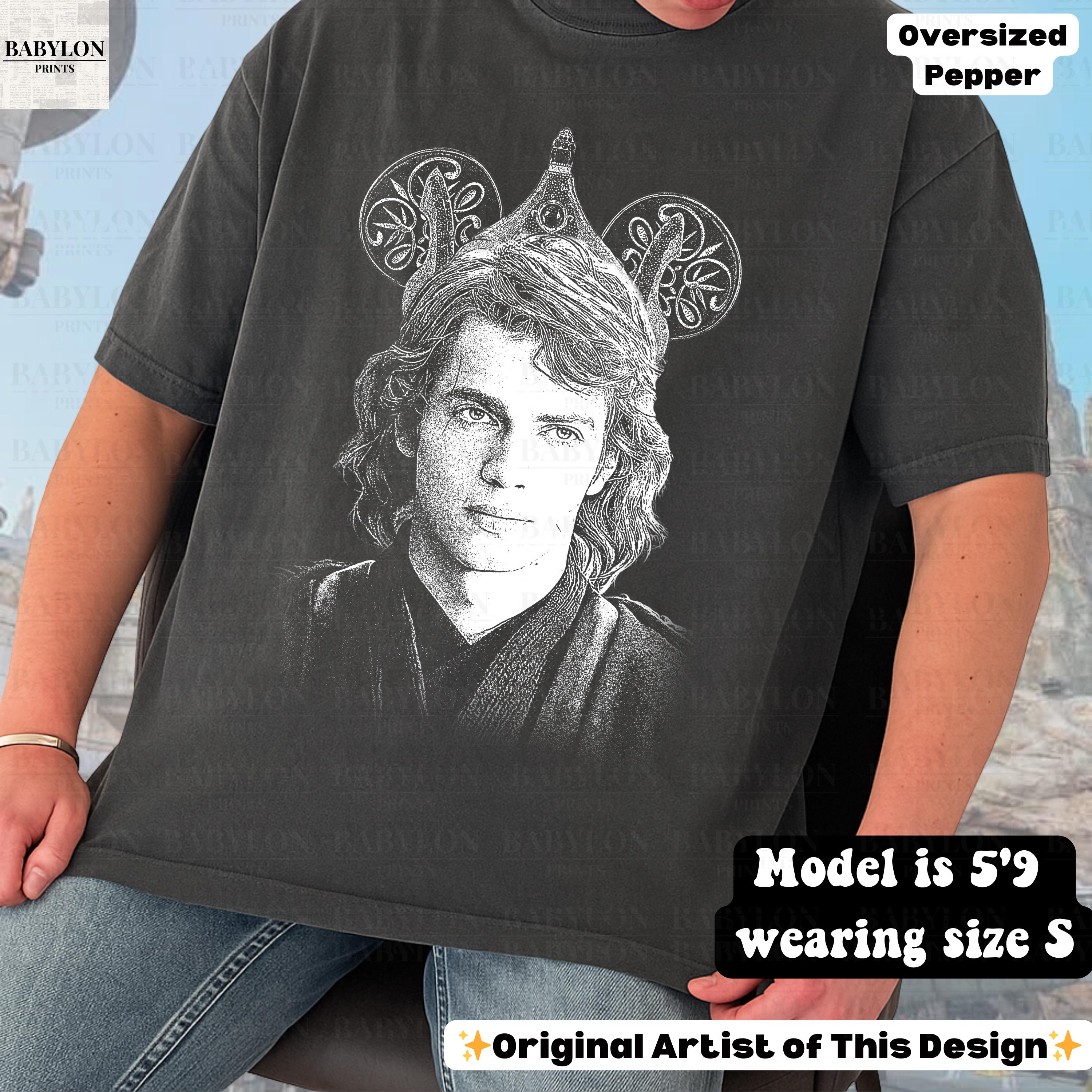 Oversized Anakin Mickey Ears Shirt Anakin Skywalker Disneyworld