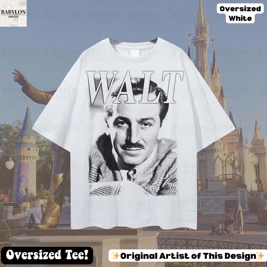 特大ウォルト・ディズニーTシャツ：マジックキングダムTシャツ