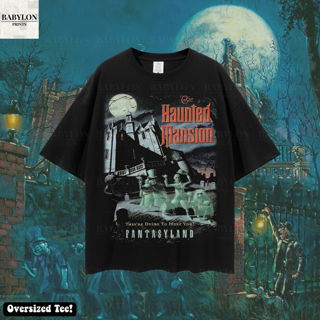 ディズニー ヴィンテージ ホーンテッドマンション Tシャツ XLサイズ オーバーサイズ ヴィンテージ ホーンテッドマンション T シャツ