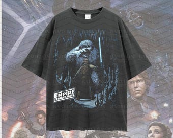 Oversized the Empire Strikes Back Shirt Star Wars Movie Poster