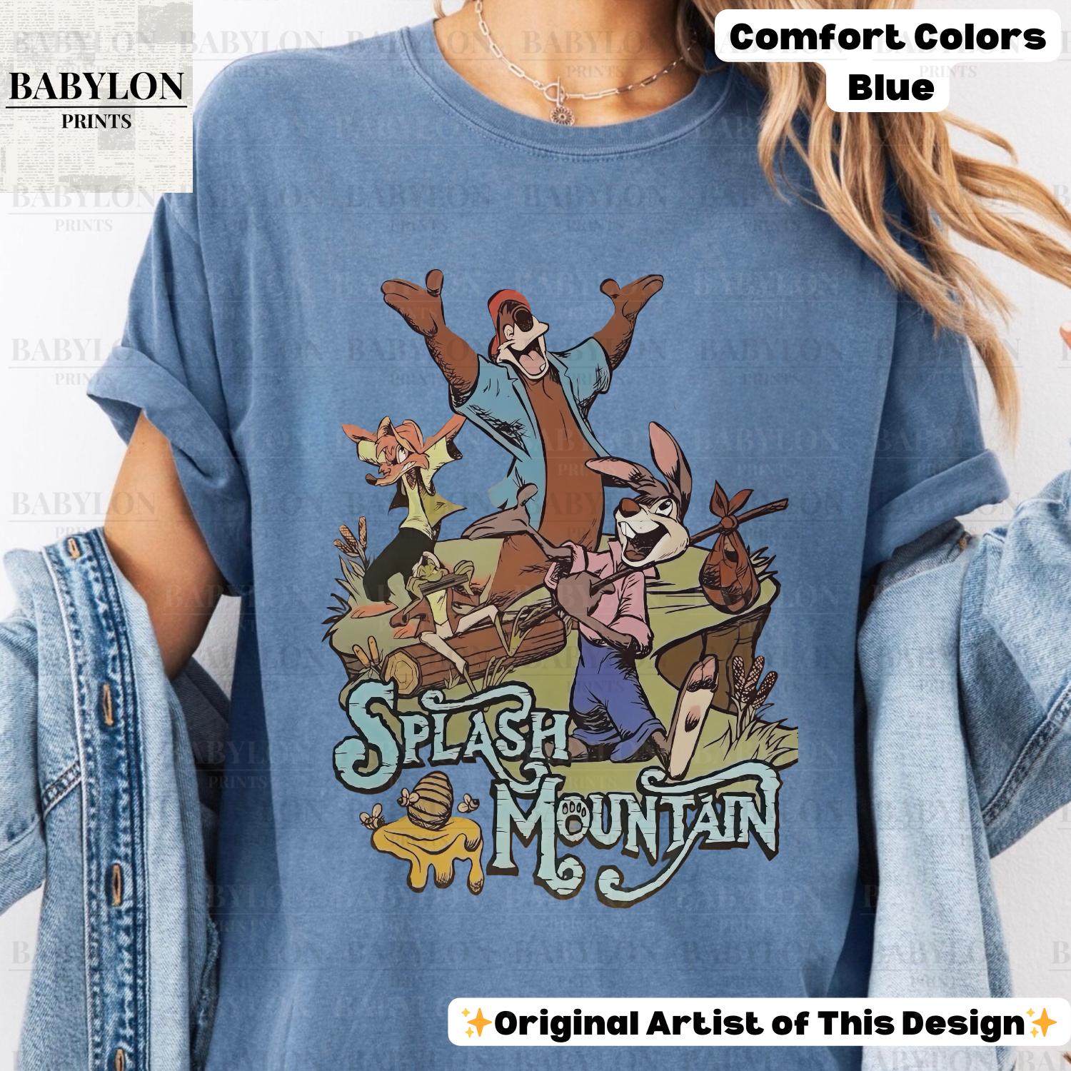 Splash Mountain Shirt Men - Etsy UK