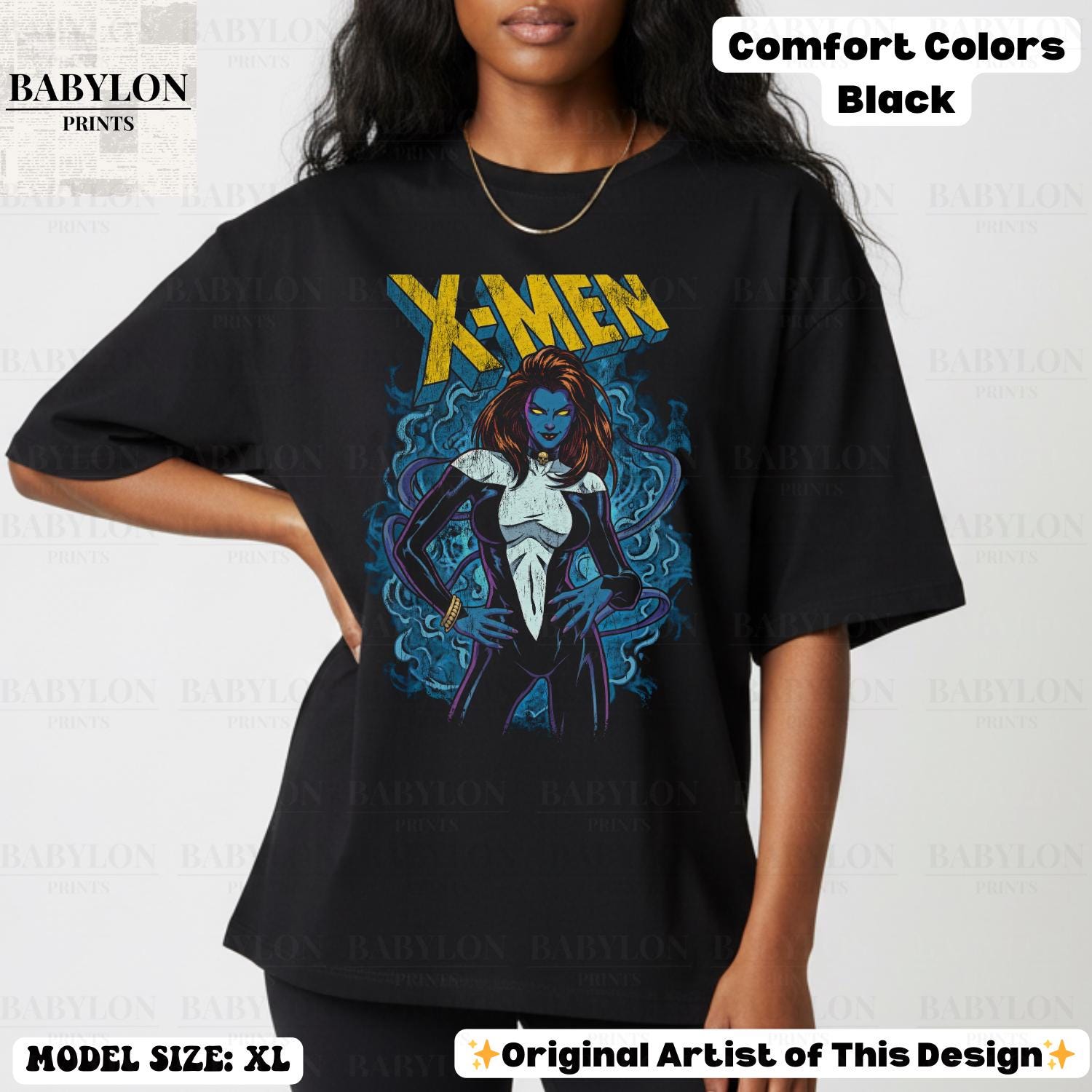 Vintage Mystique X-men Shirt: Vintage Marvel Mutant Tee, Marvel