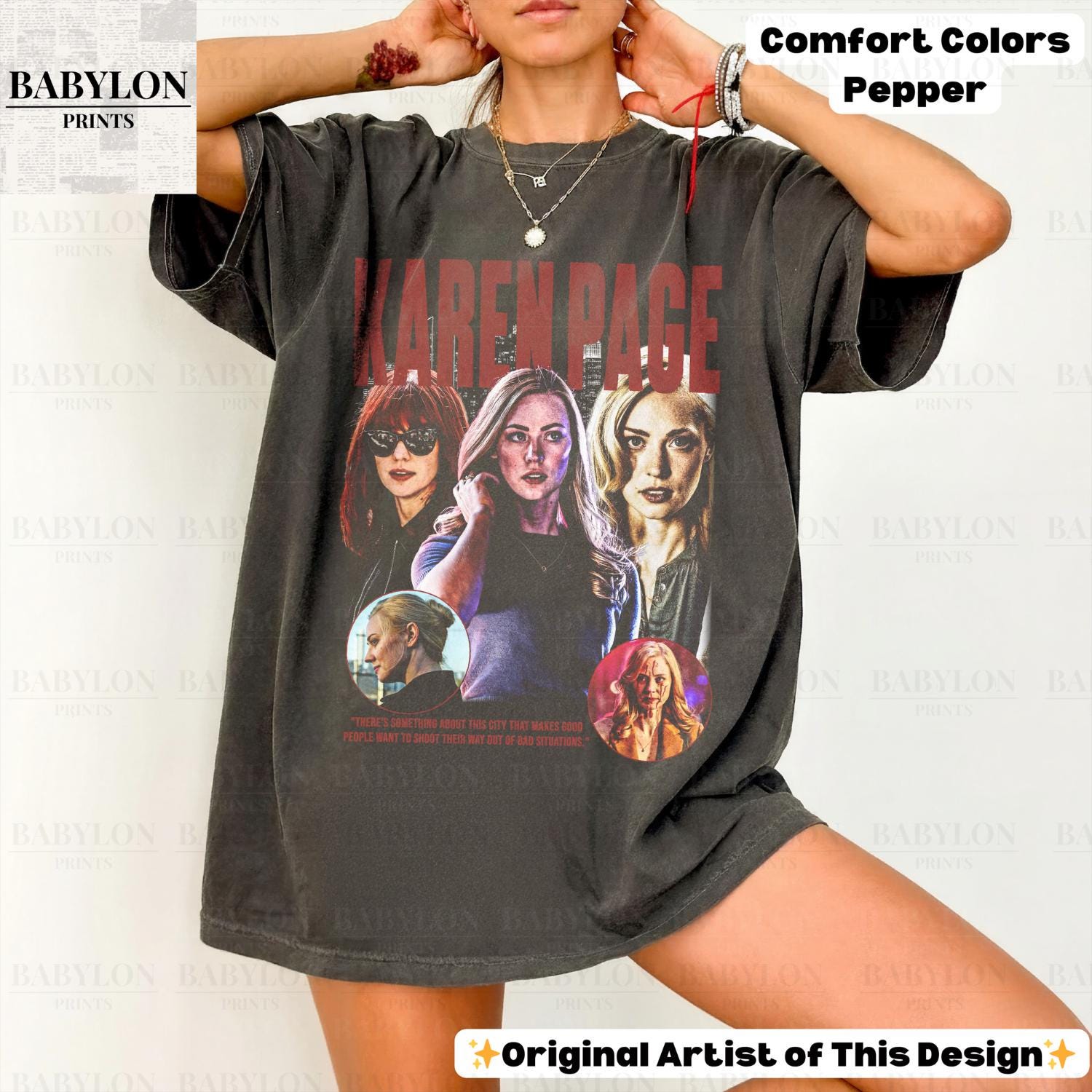 Karen Page Shirt - Etsy
