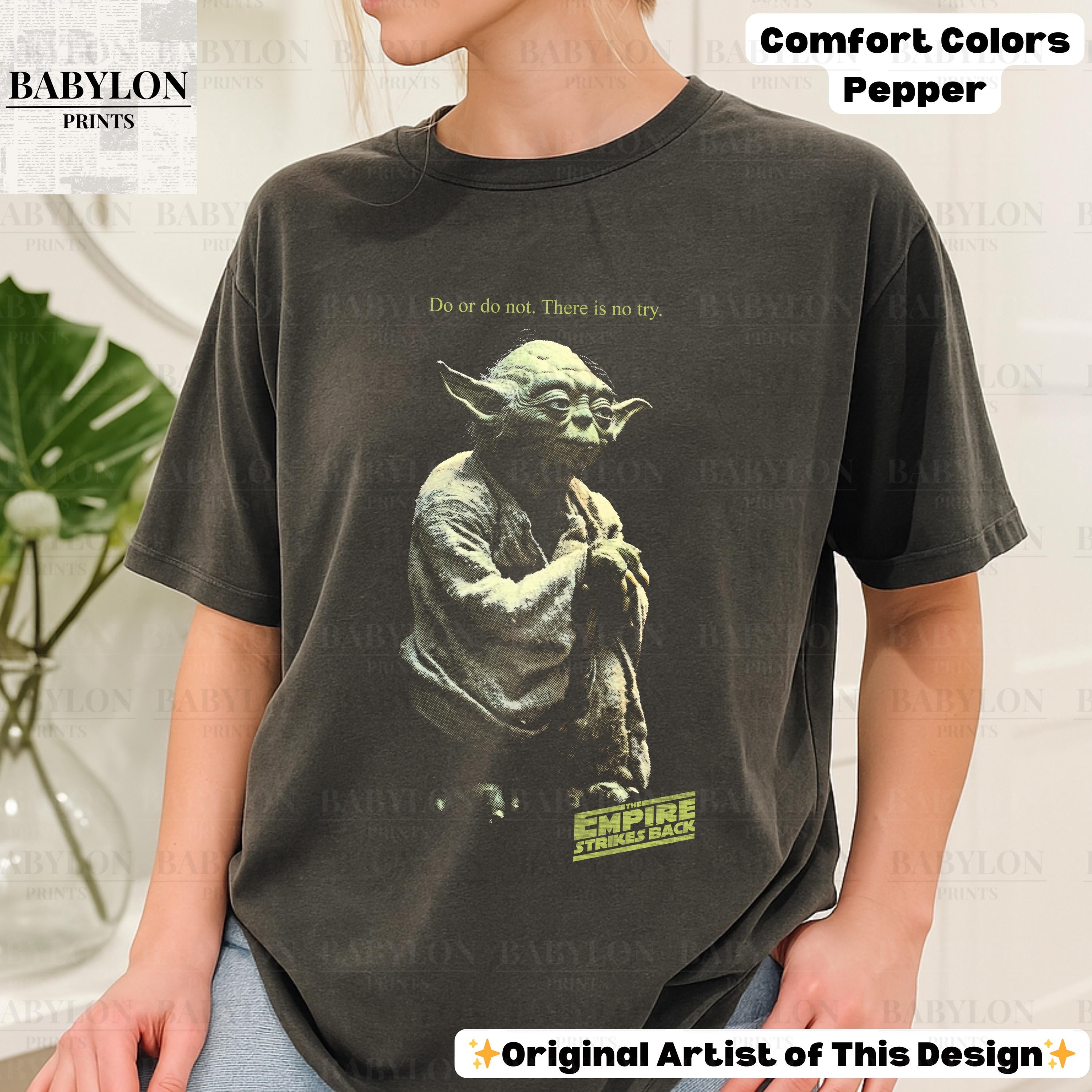 Vintage Star Wars Yoda T Shirt | Vintage Star Wars Tee, Empire 