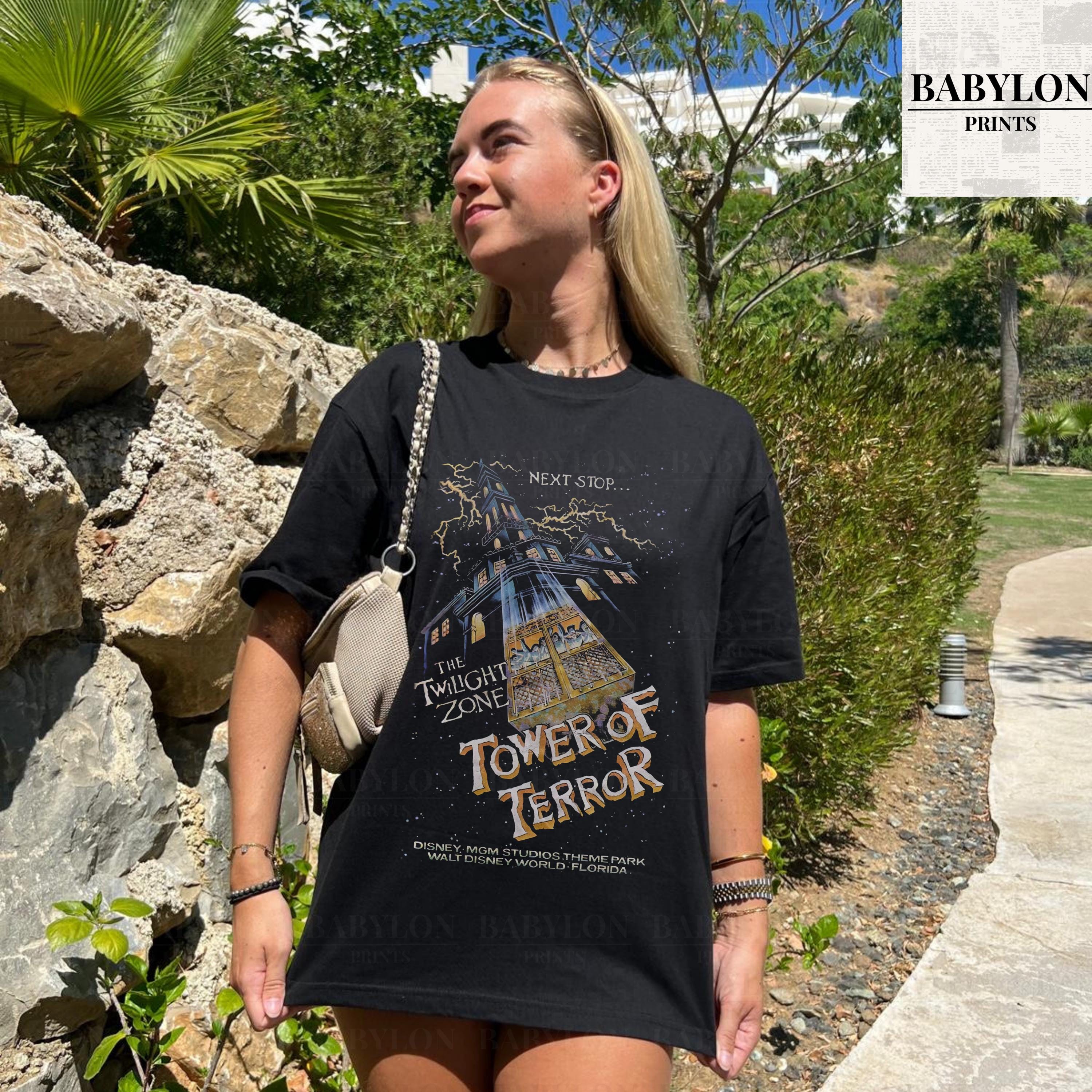 Vintage Tower of Terror Shirt, Disney Rides Shirt, Disneyworld