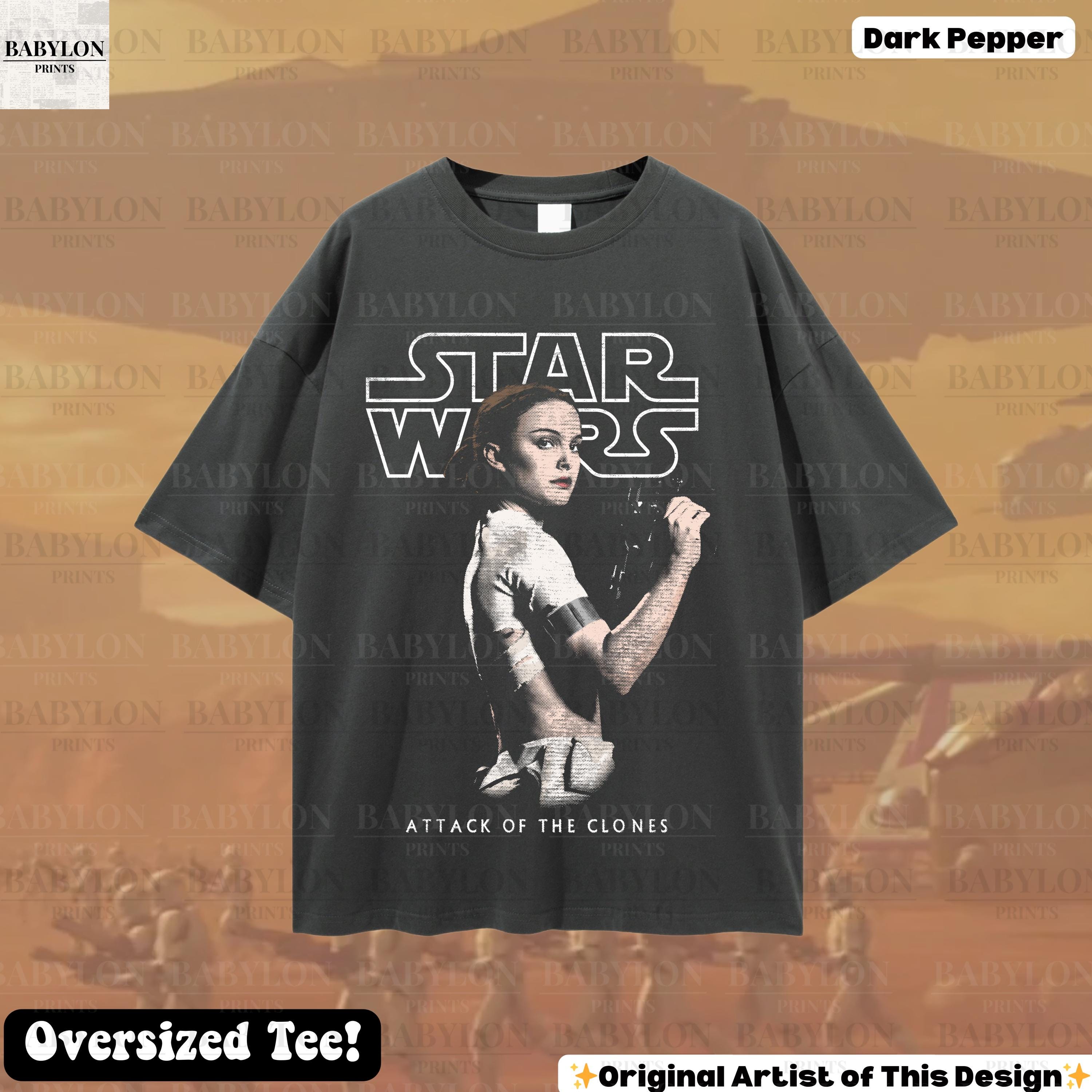 Oversized Padme Amidala Star Wars T Shirt: Attack of the Clones