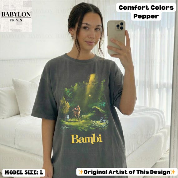 Vintage Disney Bambi Shirt: Bambi and Friends Disney T-shirt