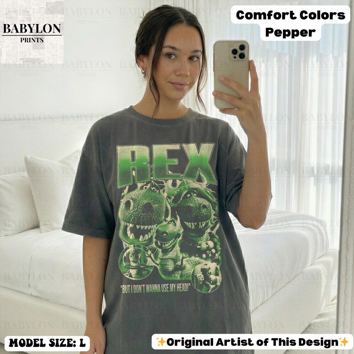 Tea rex shirt - Etsy 日本