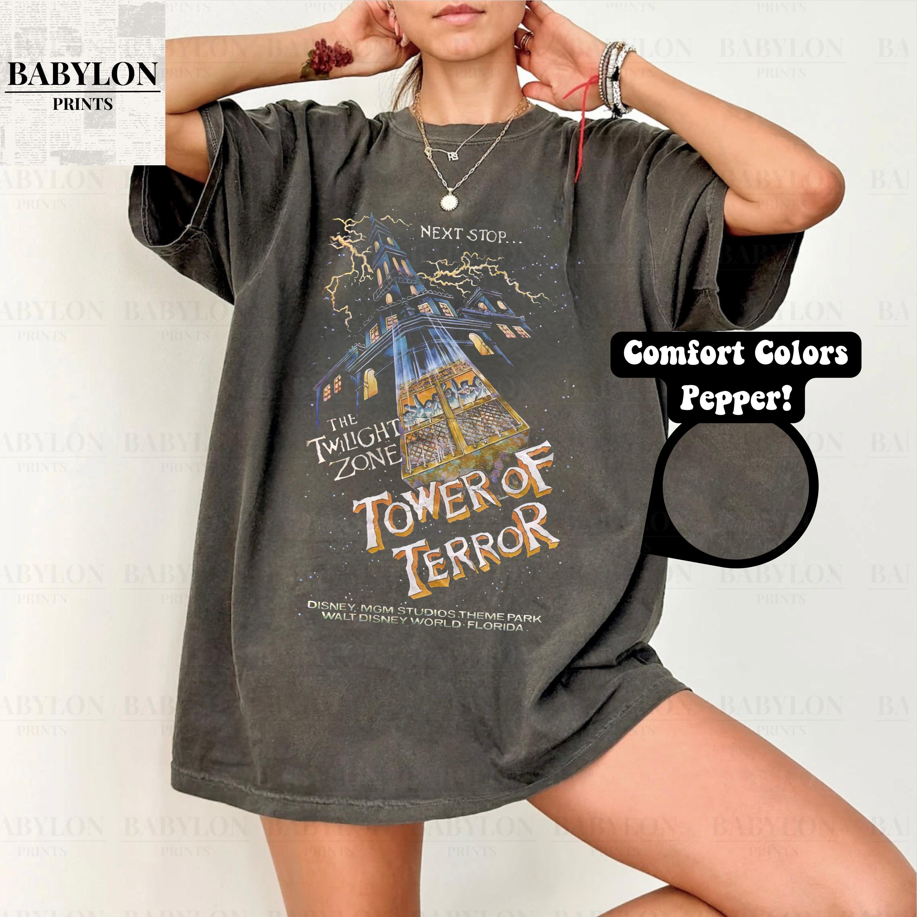00s Disney Tower of Terror Tシャツ Vintage Tower of Terror Shirt, Disney Rides Shirt, Disneyworld