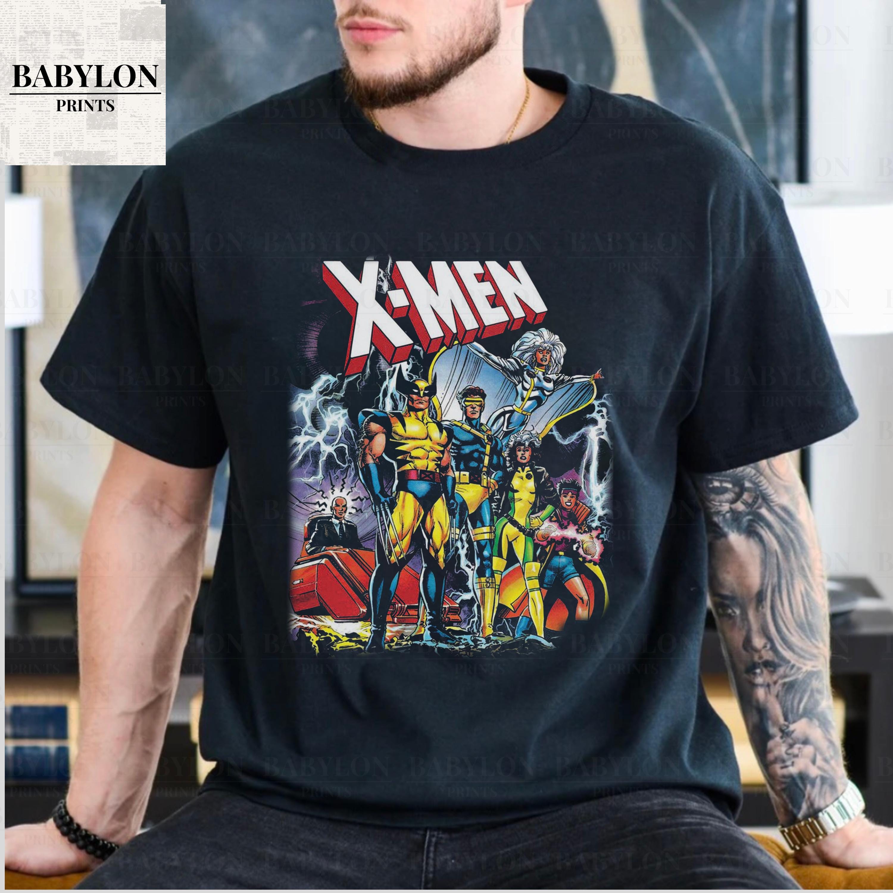 90's Vintage X-men Comic T Shirt | Retro Animated Series 90s Shirt