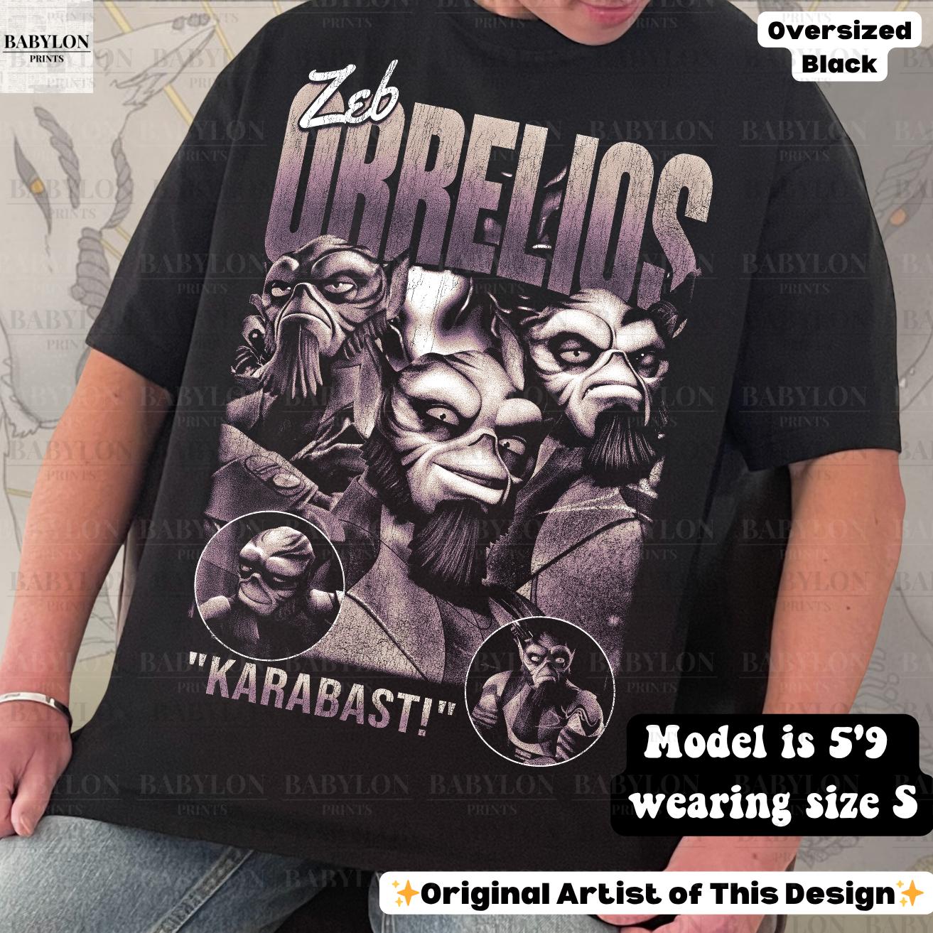 Oversized Zeb Orrelios T Shirt Star Wars Rebels Zeb Orrelios Shirt
