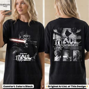Vintage Darth Maul Shadow Lord Shirt: Star Wars Darth Maul Hoodie, Star Wars Clone Wars Tee, Maul Sweatshirt, Disneyworld Sith Lord Shirt ComfortColor-Black