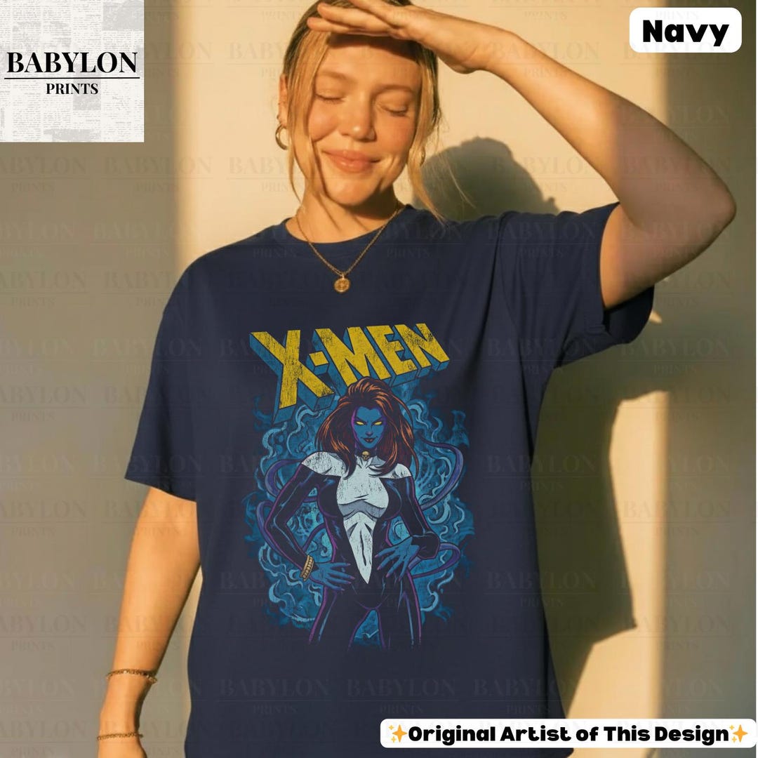 Vintage Mystique X-men Shirt: Vintage Marvel Mutant Tee, Marvel