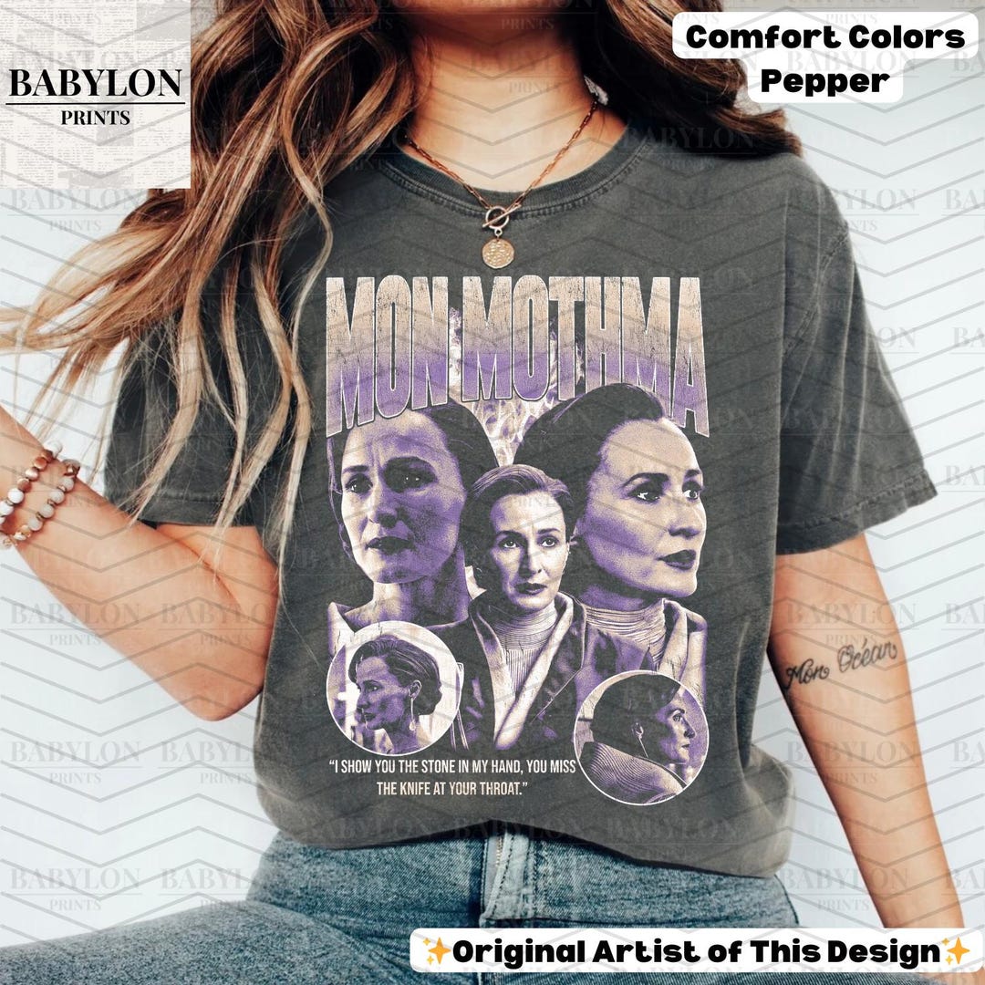 Vintage Mon Mothma T-shirt Star Wars Andor Shirt Star Wars Rebellion ...