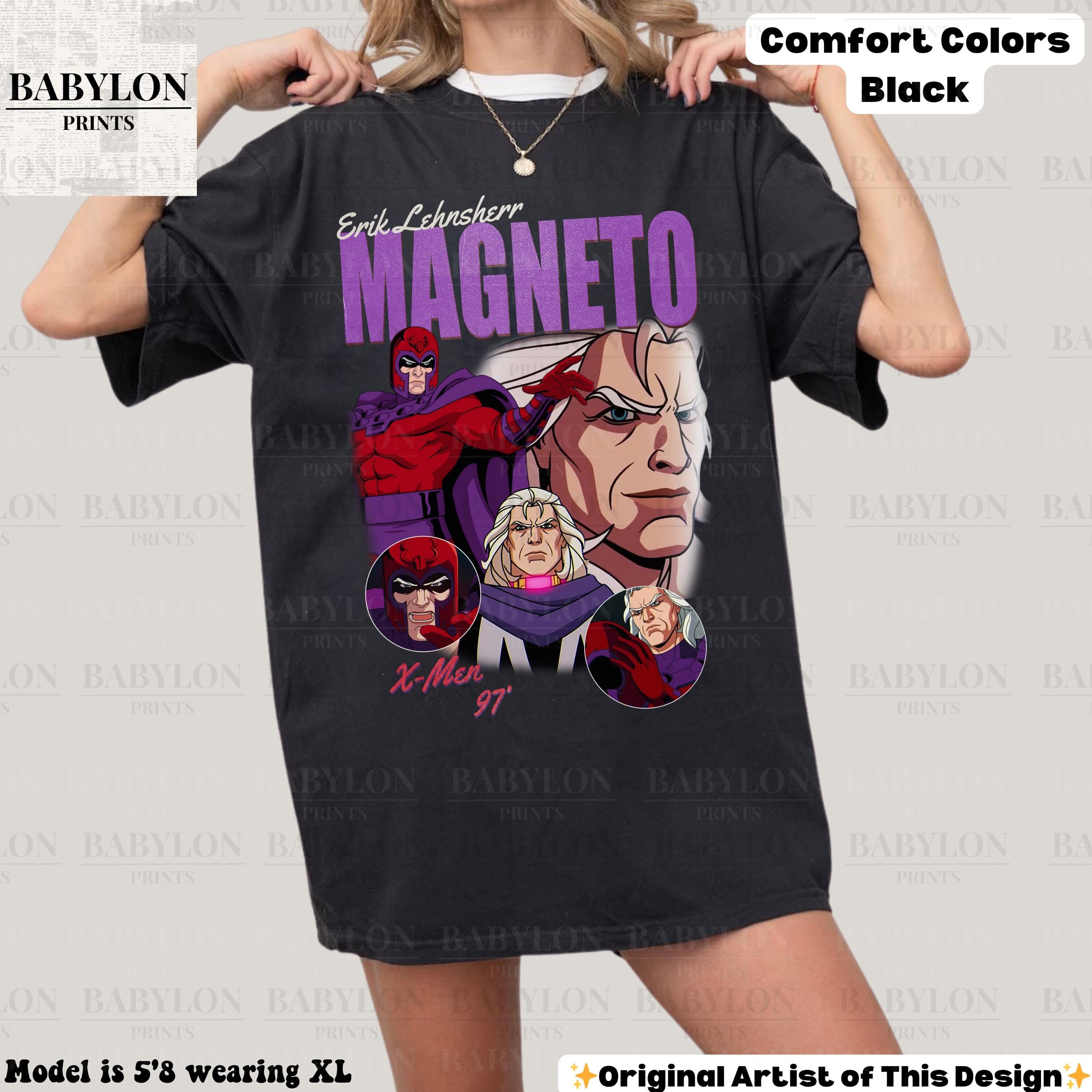 Vintage Xmen Magneto T Shirt - Xmen 97' Shirt Magneto Mutant Tee Disney Vacation Gift Xmen Professor X Erik Lehnsherr Magneto was Right Tee