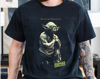 Vintage Star Wars Yoda T Shirt | Vintage Star Wars Tee, Empire