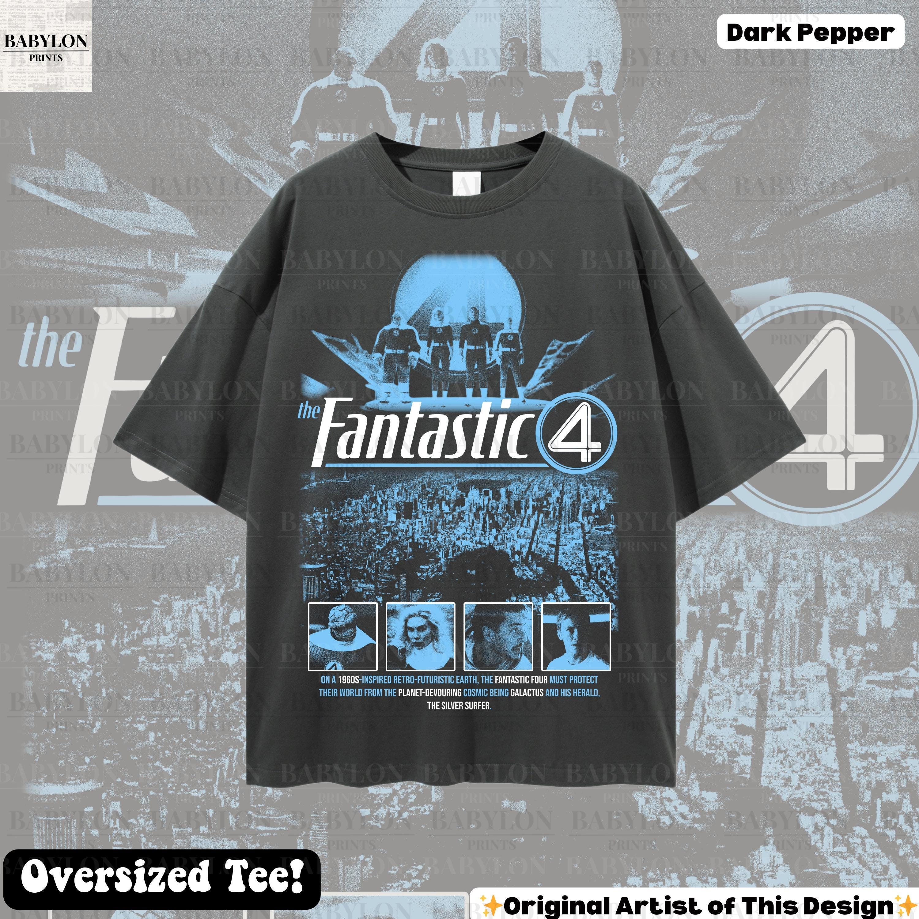 Oversized Fantastic Four T Shirt Vintage Fantastic Four First