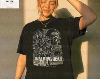 ウォーキング・デッド グループTシャツ TWDシャツ、ダリル・ディクソン