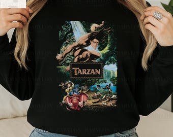 ヴィンテージ ディズニー ターザン Tシャツ：ターザンとジェーン