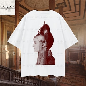 Queen Amidala Shirt Padmé Amidala T-Shirt Vintage 90s Unisex Tees Bootleg Retro, Star Wars Streetwear tee, Oversized tee Phantom Menace