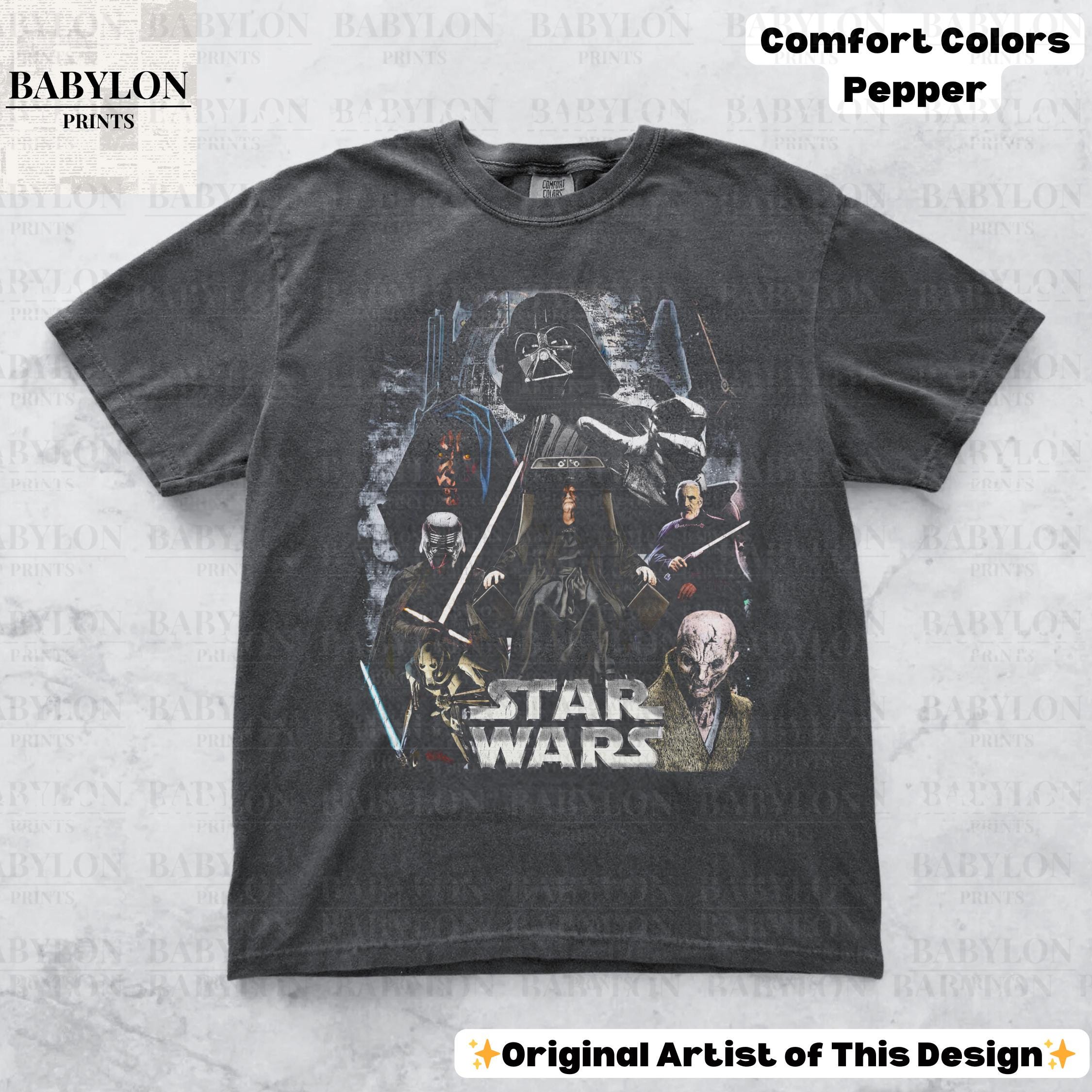 ヴィンテージ スターウォーズ ヴィランズ Tシャツ ダース