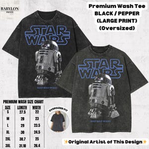 Vintage Star Wars R2D2 Shirt: Retro Star Wars Droids T-Shirt, Disney World T-Shirt, R2-D2 Hoodie, Mai der 4 Bild 5
