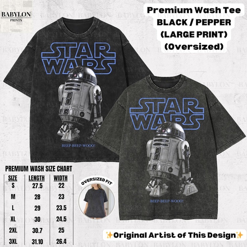 Vintage Star Wars R2D2 Shirt: Retro Star Wars Droids T-Shirt, Disney World T-Shirt, R2-D2 Hoodie, Mai der 4 Bild 5