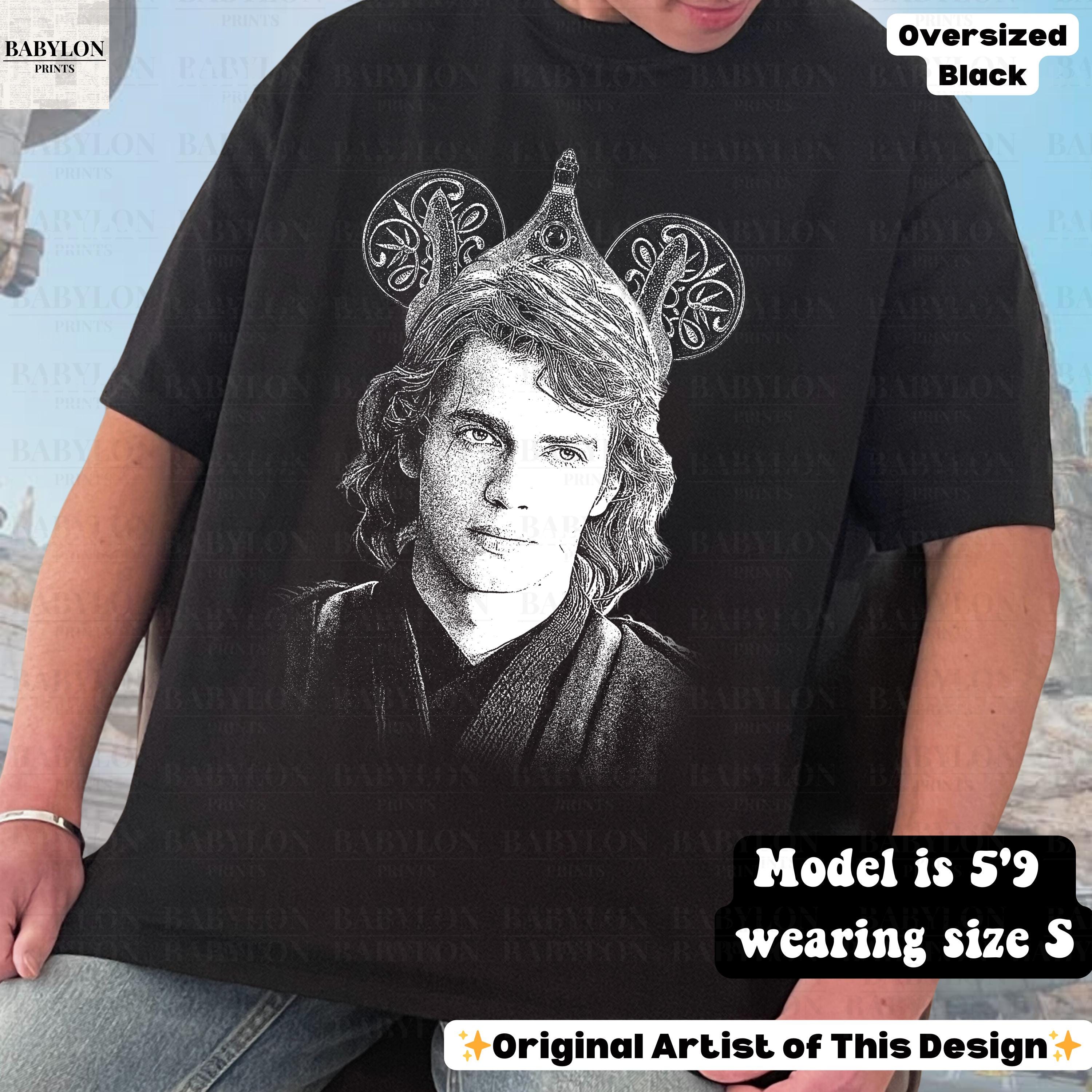 Oversized Anakin Mickey Ears Shirt Anakin Skywalker Disneyworld