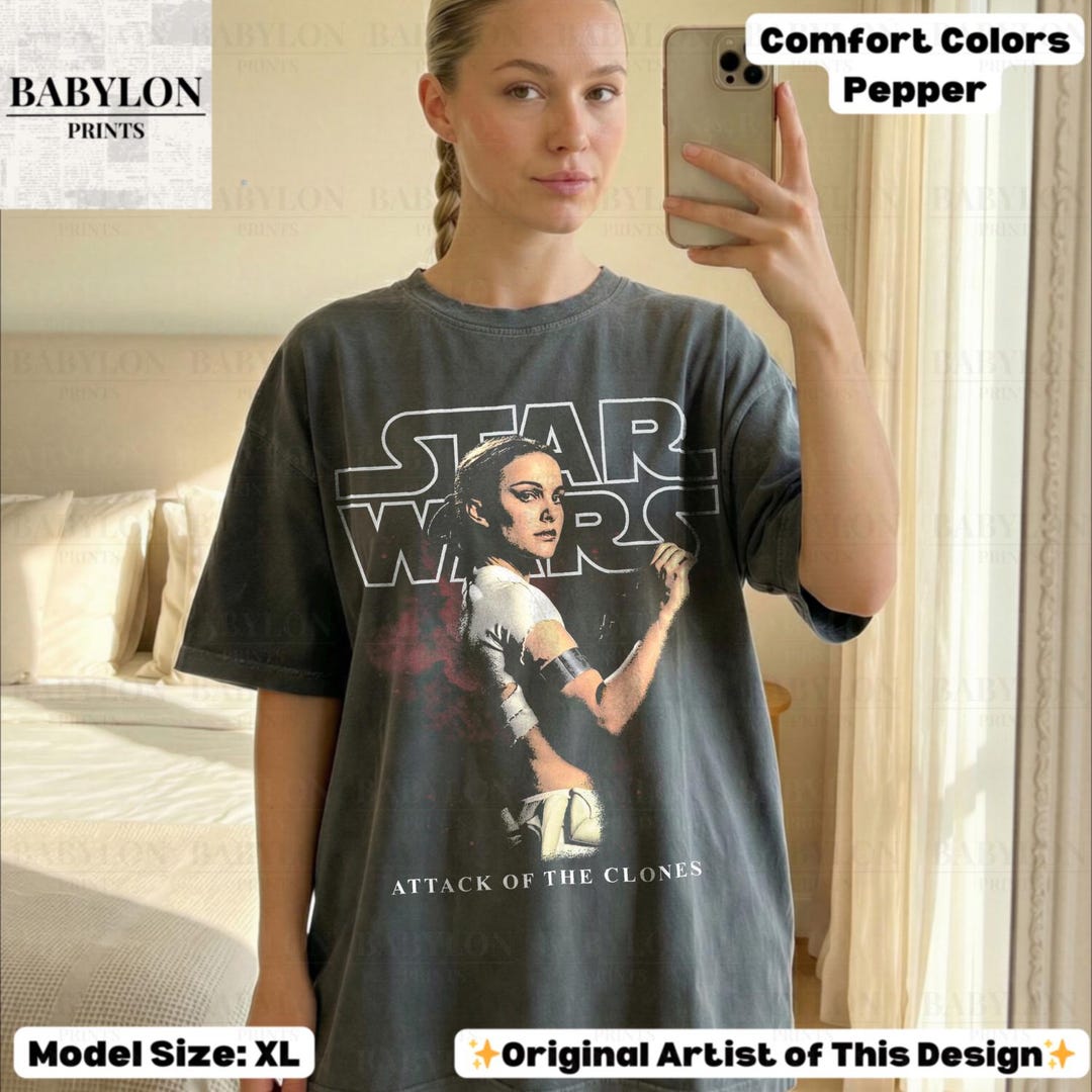 Vintage Padmé Amidala Star Wars Shirt: Disneyworld Tee, Padmé