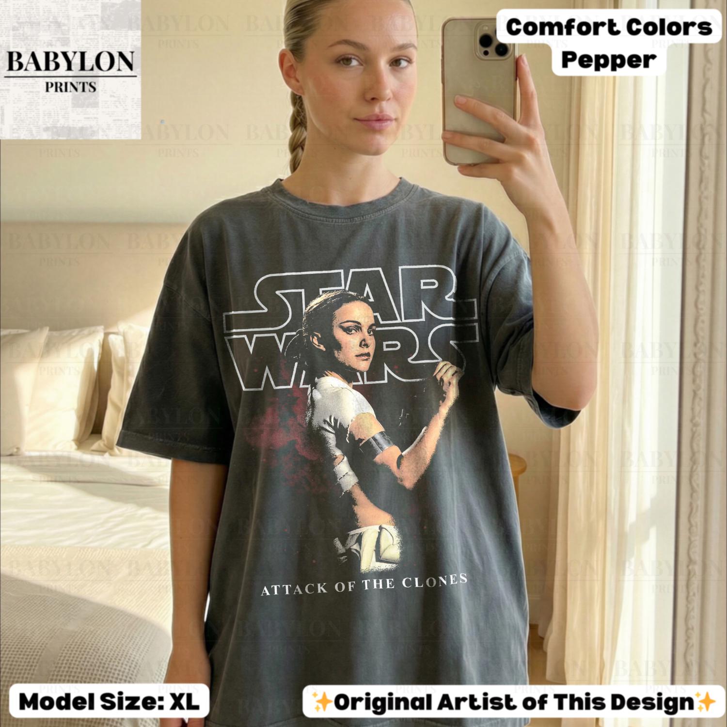 Vintage Padmé Amidala Star Wars Shirt: Disneyworld Tee, Padmé