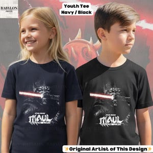 Oversized Darth Maul Shadow Lord Shirt: Star Wars Maul Hoodie, Star Wars Shadow Lord Sweatshirt, Disneyworld Clone Wars Shirt, Maul Gift image 14