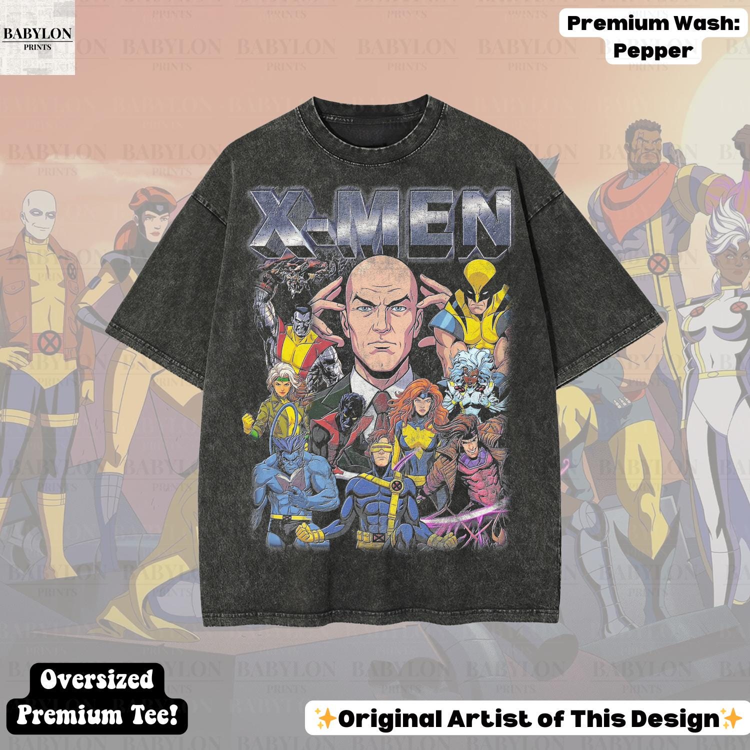 Oversized X-men Marvel Shirt: Xmen 97 Shirt, Wolverine Cyclops